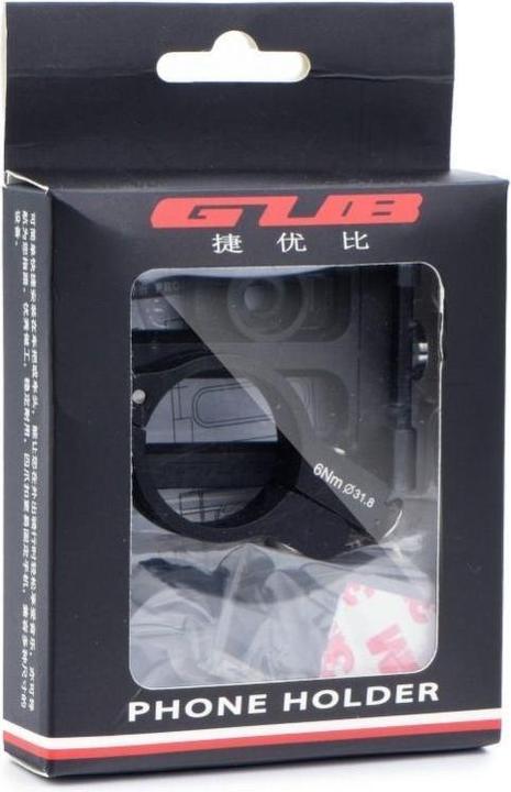 Actual product image GUB Bicycle accessory bike holder for mobile phone G84 ABS black