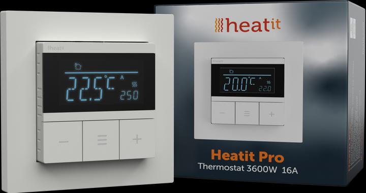 Heatit Pro thermostat (white RAL 9003)