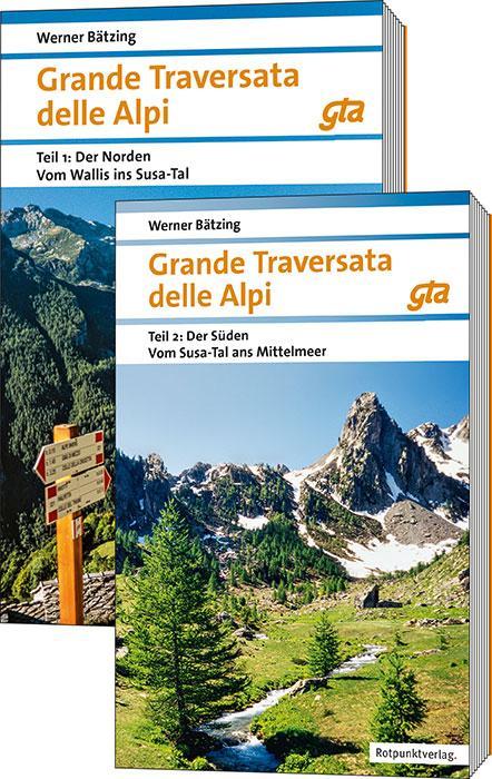 Produktbild Grande Traversata delle Alpi Nord und Süd (Deutsch, Michael Kleider, Werner Bätzing, 2024)