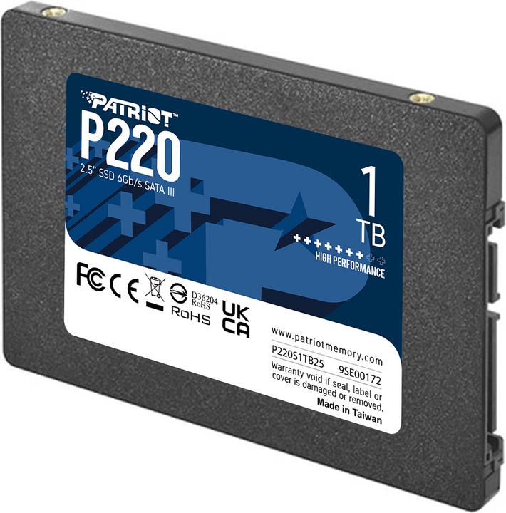 Produktbild Patriot P220 (1000 GB, 2.5")