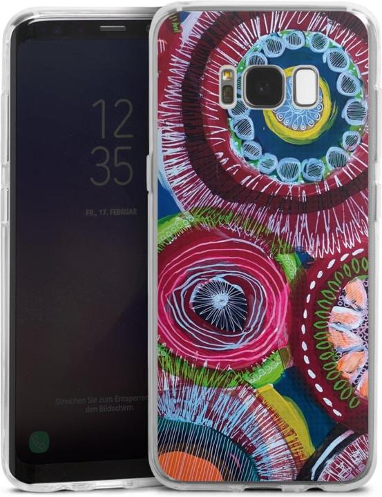 Produktbild DeinDesign Silikon Hülle für Samsung Galaxy S8 Handyhülle Case Smartphone Schutzhülle Farbe Malerei bunt (Samsung Galaxy S8)