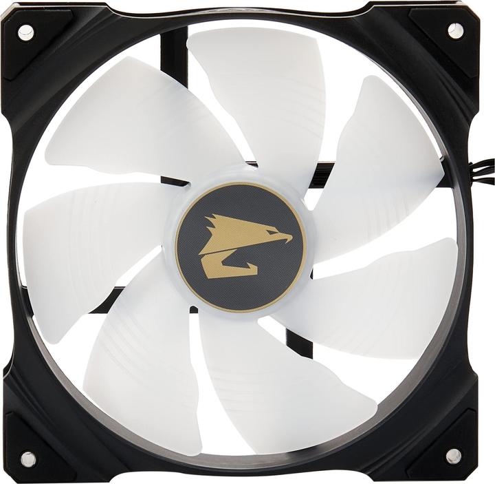 Produktbild Gigabyte AORUS 140 ARGB Universal Kühler 14 cm Schwarz (140 mm, 1 x)