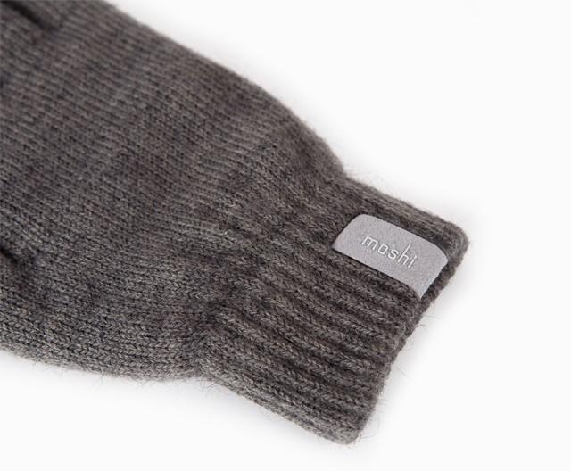Actual product image Moshi Digits Touchscreen Gloves - Dark Gray (L) (L)