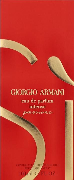 Actual product image Giorgio Armani Sì Passione Intense Refillable (Eau de parfum, 100 ml)