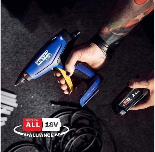 Image du produit Rapid Pistolet à colle sans fil BGX500 18V P4A