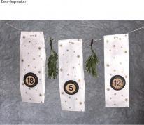 Image du produit Rayher Sac de pliage de papier m. Asterisk, or, 25 pièces (Film cadeau, 25 x)