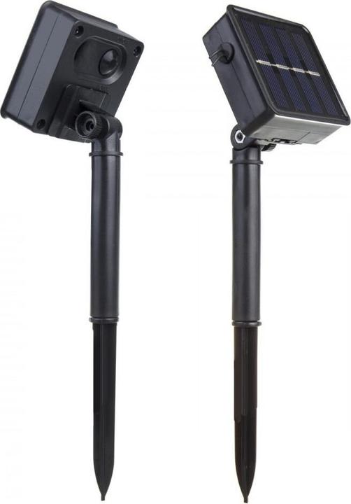 Produktbild Maclean MCE411 LED Solar Lichterkette 144 LED RGB Batterie IP44 Eiszapfen Weihnachtsbaum (2.40 m)