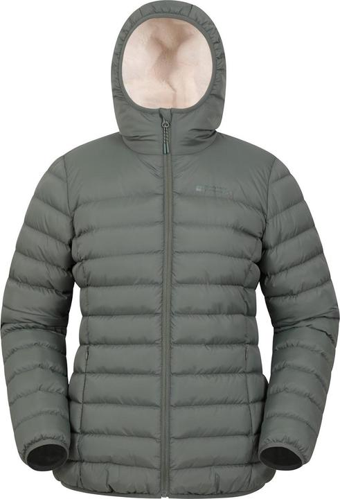 Immagine prodotto Mountain Warehouse Giacca imbottita da donna/ragazzo foderata in pelliccia sintetica (34)
