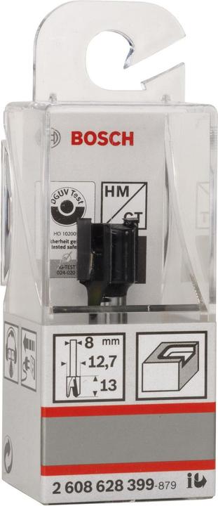 Image du produit Bosch Professional Zubehör Fraises pour rainures de charnières, 8 mm, D1 12,7 mm, L 12,7 mm, G 50,8 mm