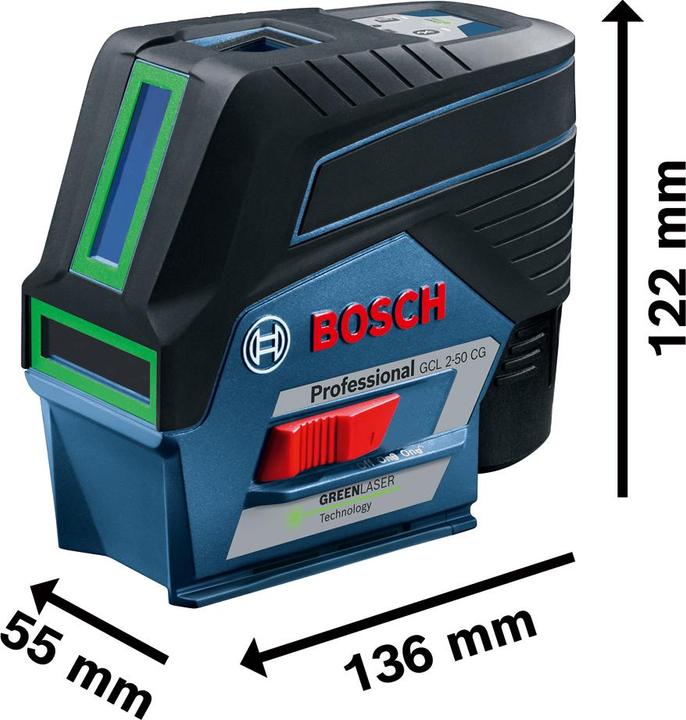 Actual product image Bosch Professional Gcl 2-50 Cg
