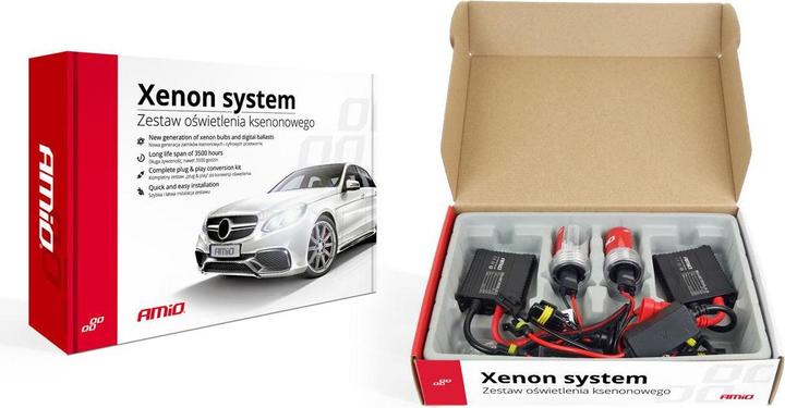 Immagine prodotto Amio Set slim h7m (metallo) 6000k