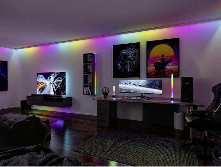 Immagine prodotto Paulmann Tubo flessibile EntertainLED Nero Neon (RGB, 500 cm, Interno)