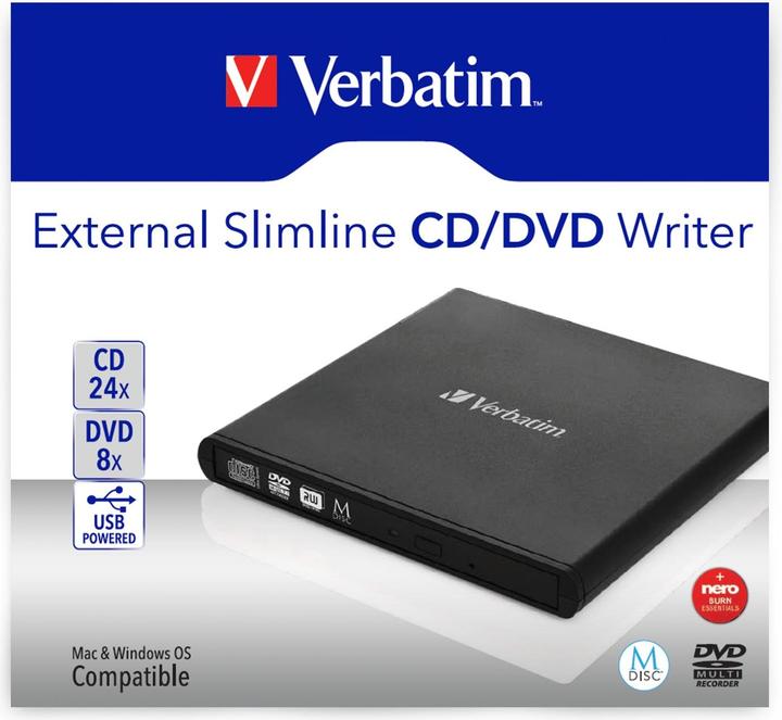 Productafbeelding Verbatim Slimline (DVD-brander)