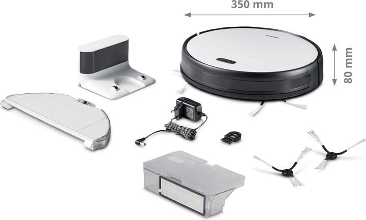 Actual product image Medion Robot vacuum cleaner with wiping function