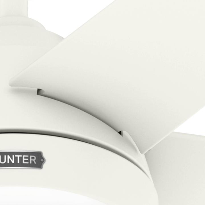 Produktbild Hunter Fans Outdoor Deckenventilator Marina Weiss mit LED (42 dB)