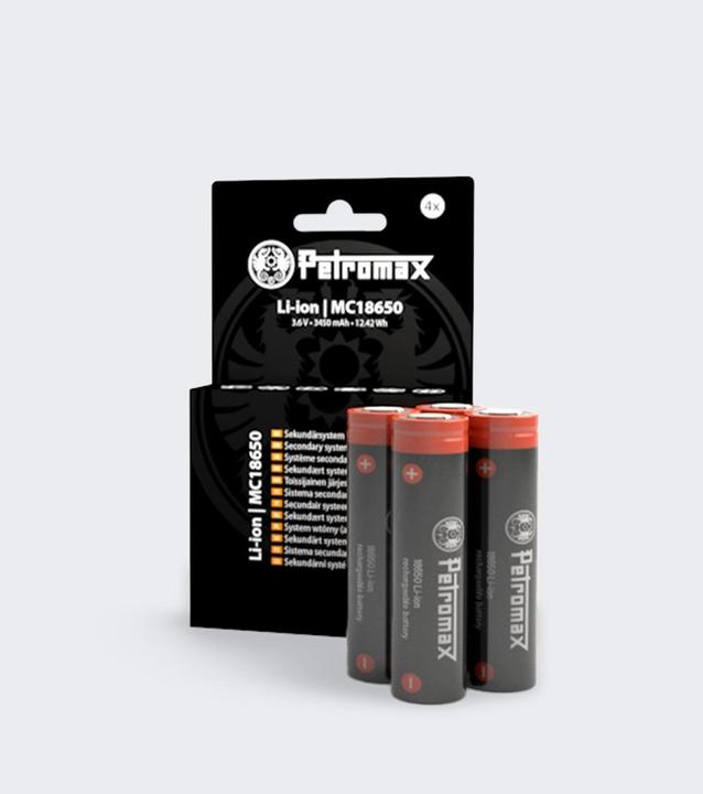 Actual product image NoName Petromax Akku 18650, 3450mAh 4er Set