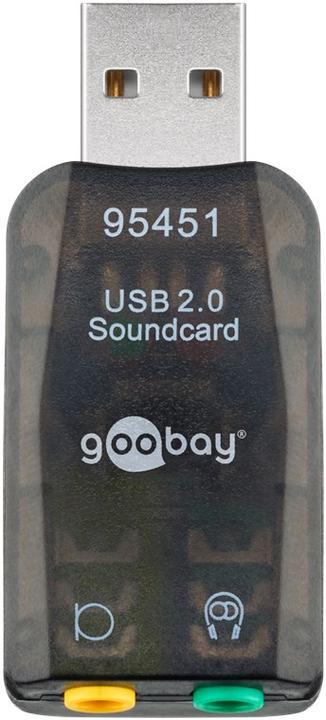 Productafbeelding Goobay 95451 USB 2.0 Geluidskaart (USB 2.0)