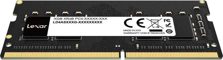 Image du produit Lexar Module DDR4 8 Go (1 x 8GB, 3200 MHz, RAM DDR4, SO-DIMM)