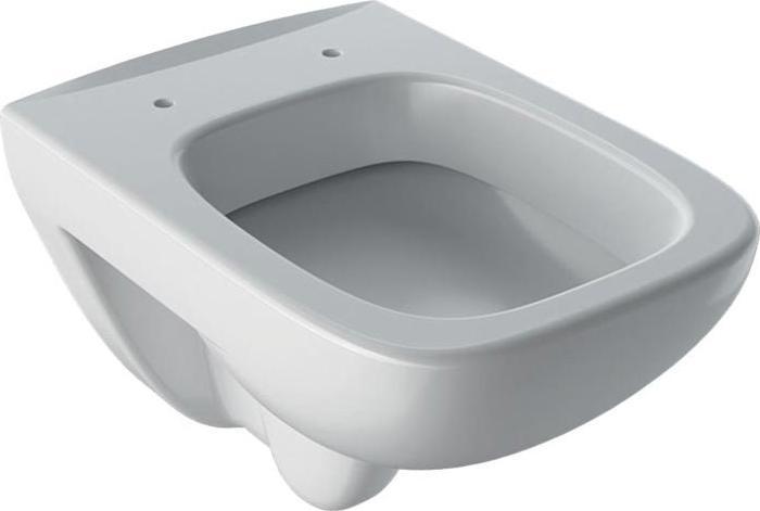 Geberit Keramag / wastafelwc Renova compact Vierkant met korrel wit wandgemonteerd 206145000