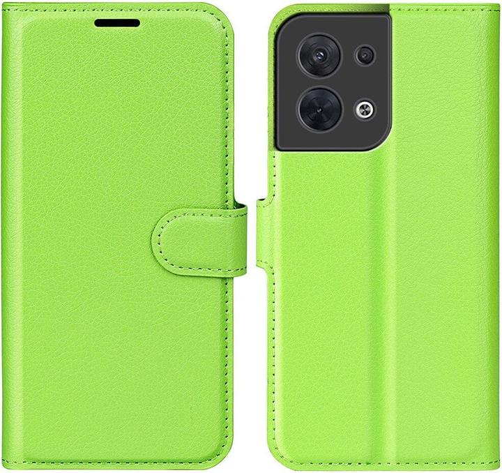 Cover-Discount OPPO Reno8 - Étui en cuir vert (Oppo Reno 8)