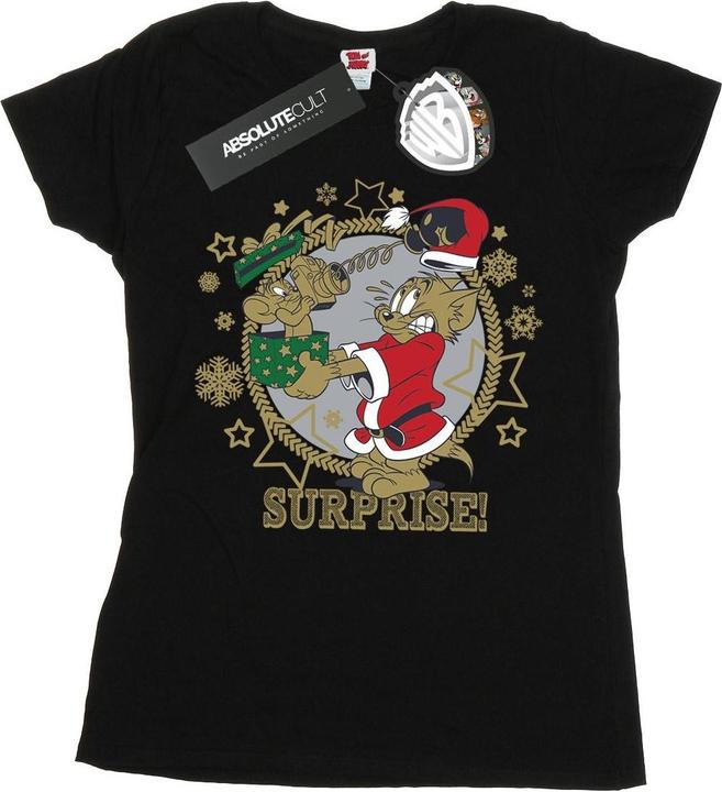 Tom & Jerry Christmas Surprise TShirt (L)