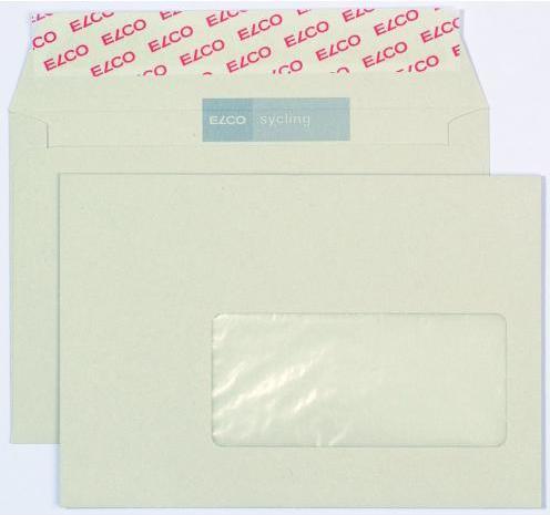 Produktbild Elco Couverts Optifix mit Fenster rechts Haftklebung C6 100g/qm (C6, 500 x)