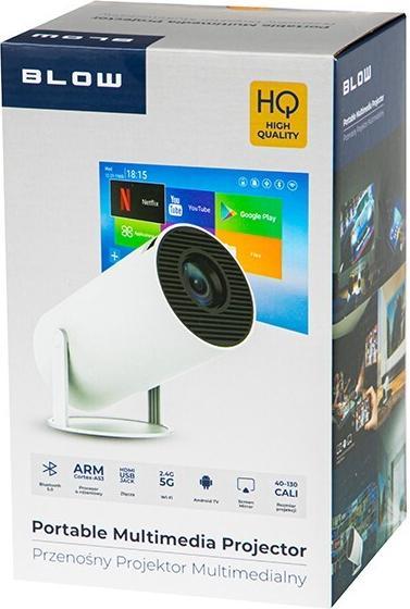 Produktbild Blow Tragbarer AndroidTV-Projektor FullHD (250 lm)