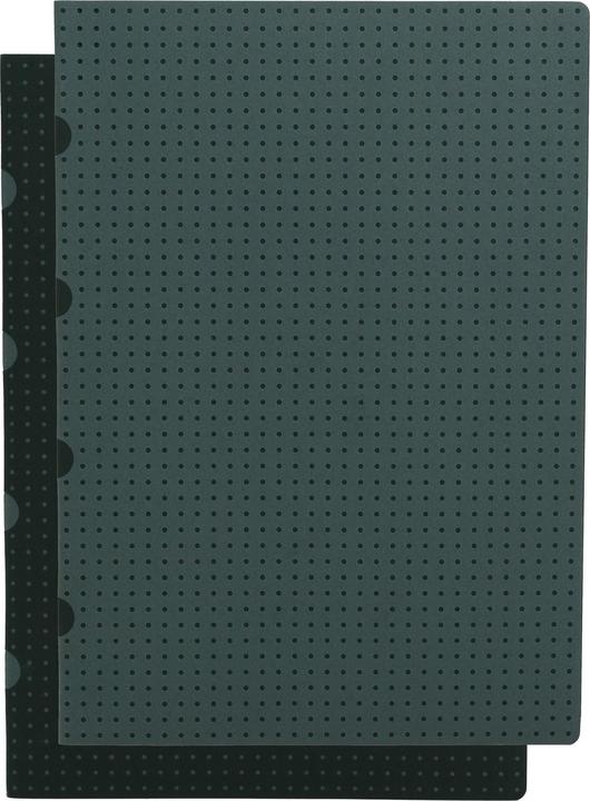 Produktbild Paperblanks Cahier Circulo Schwarz auf Grau / Grau auf Schwarz (A4, 2 x)