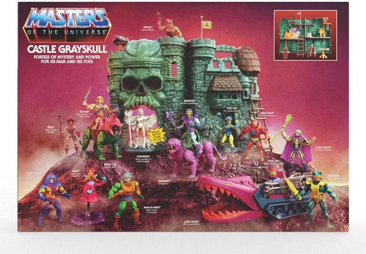 Actual product image Masters of the Universe Origins Castle Grayskull Playset