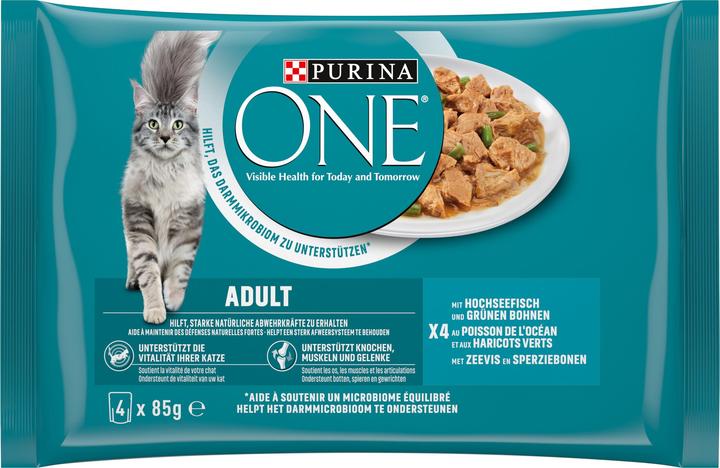Actual product image Purina ONE Fish (Adult, 4 pcs., 85 g)