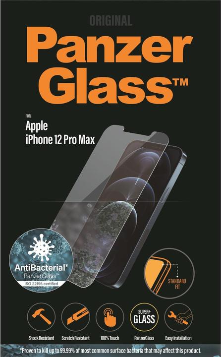 Actual product image PanzerGlass Screen Protector (1 Piece, Apple iPhone 12 Pro Max)