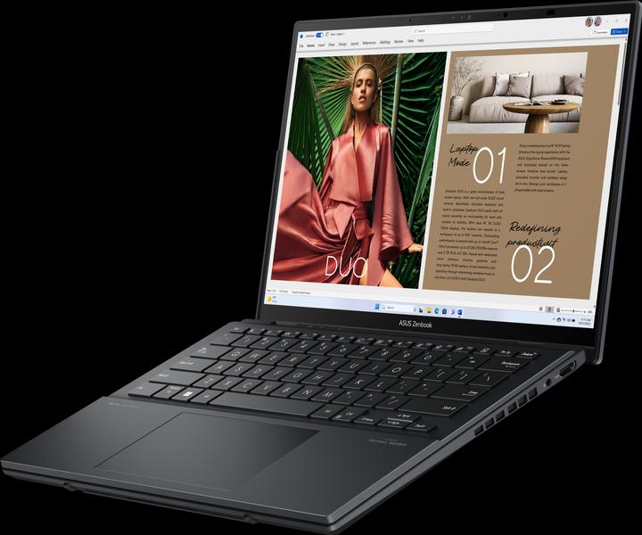 Actual product image ASUS Zenbook Pro 14 Duo OLED (14", Intel Core Ultra 9 185H, 32 GB, 1000 GB, CH)