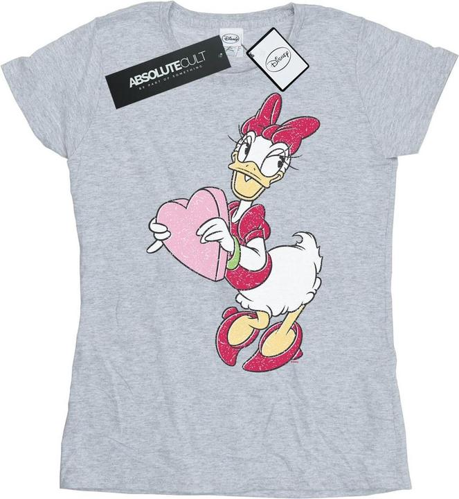 Disney Daisy Duck Love Heart TShirt (L)