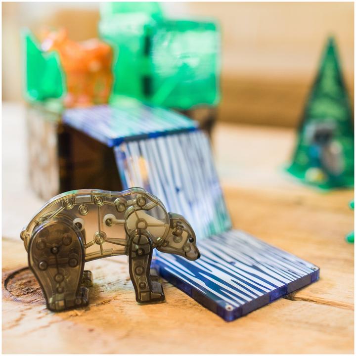 Image du produit Magna-Tiles Set d'animaux de la forêt (25 pièces)
