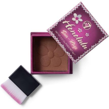 Produktbild W7 Honolulu Sun-Rays Bronzing Powder Pressed Powder Shimmer Bronzer Contouring & Highlighting Vegan (Bronzer, 50 g)
