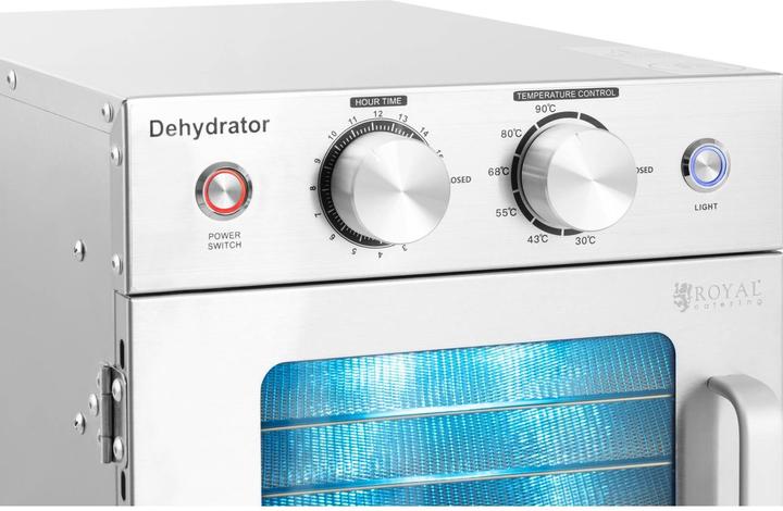Produktbild Royal Catering Dörrgerät Dörrautomat Obsttrockner Dörrapparat Dehydrator Obst 500 W 6 Etagen
