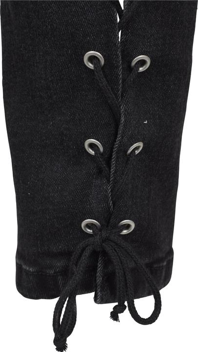Image du produit Urban Classics Ladies Denim Lace Up Skinny Pants (28)