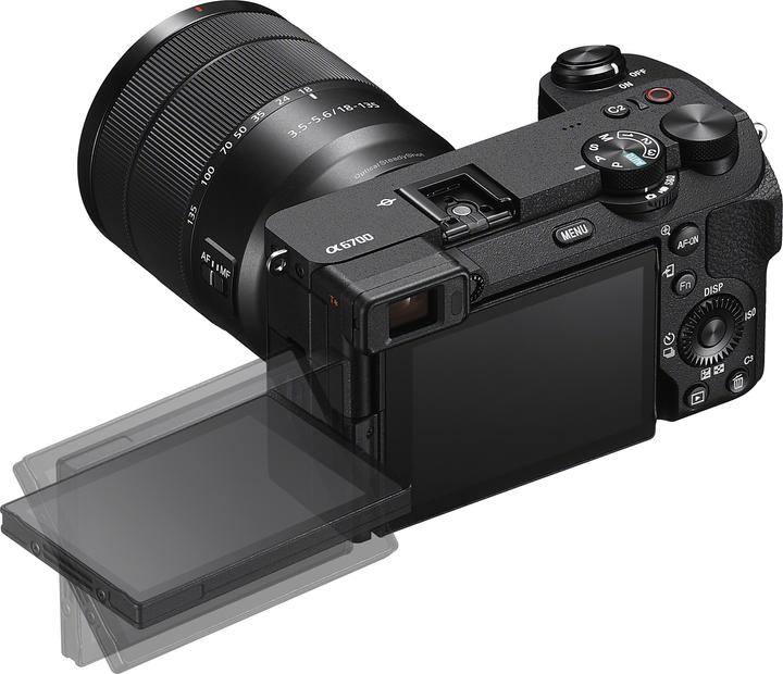 Actual product image Sony Alpha 6700 Kit (18 - 135 mm, 26 Mpx, APS-C / DX)