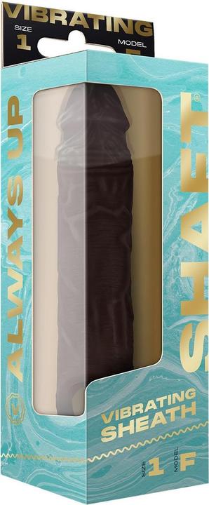 Actual product image Shaft Vibrating Sheath Size 1 - Mahogany