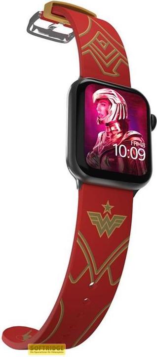 Actual product image Moby Fox DC Comics bracelet pour smartwatch Wonder Woman 1984: Crimson Armor (Silicone)