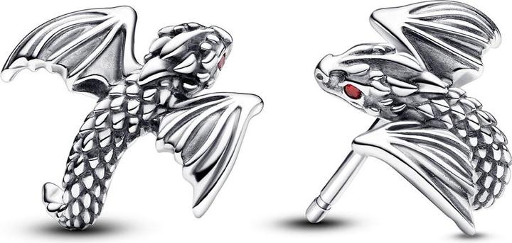 Produktbild Pandora Game of Thrones Gekrümmter Drache Ohrstecker (Silber 925)