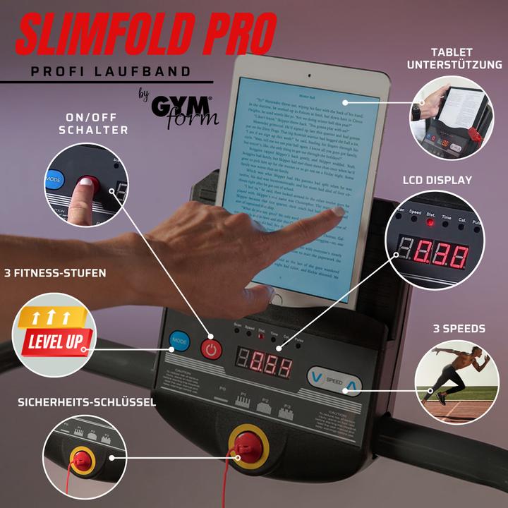 Immagine prodotto Gymform Slim Fold Treadmill PRO