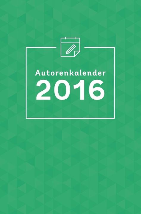 Produktbild Autorenkalender 2016