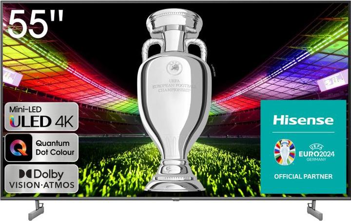 Produktbild Hisense 55U6KQ (55", U7QF, QLED, UHD, 2023)