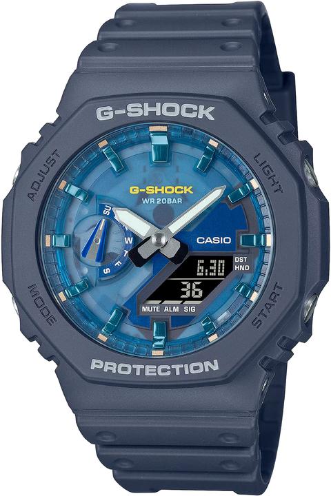 Casio GA-2100AS-2AER Herrenuhr G-Shock Classic 45mm 20ATM (Digitaluhr, 49 mm)