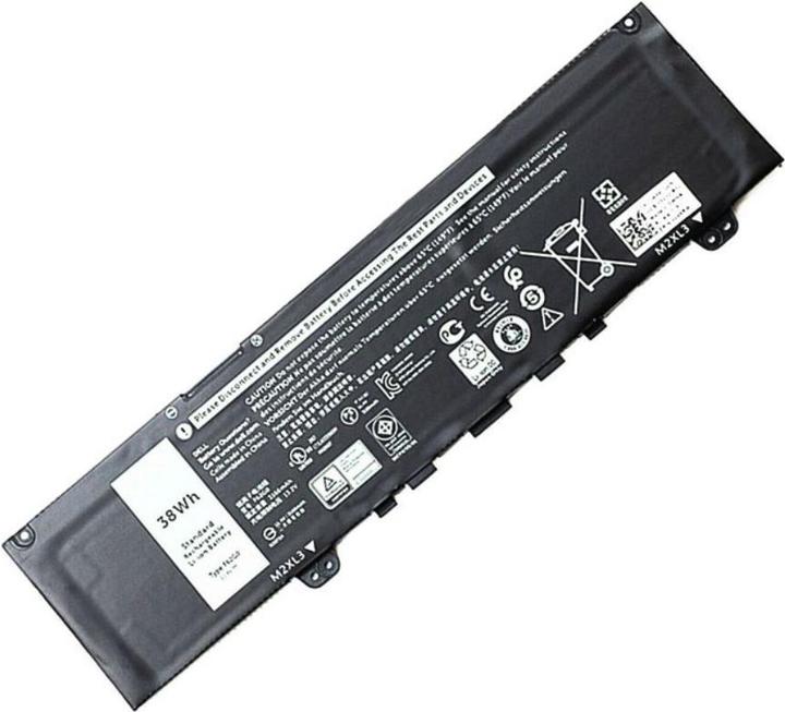 Image du produit Dell Batterie, 38WHR, 3 Cellule (3 cellules, 3.20 mAh)