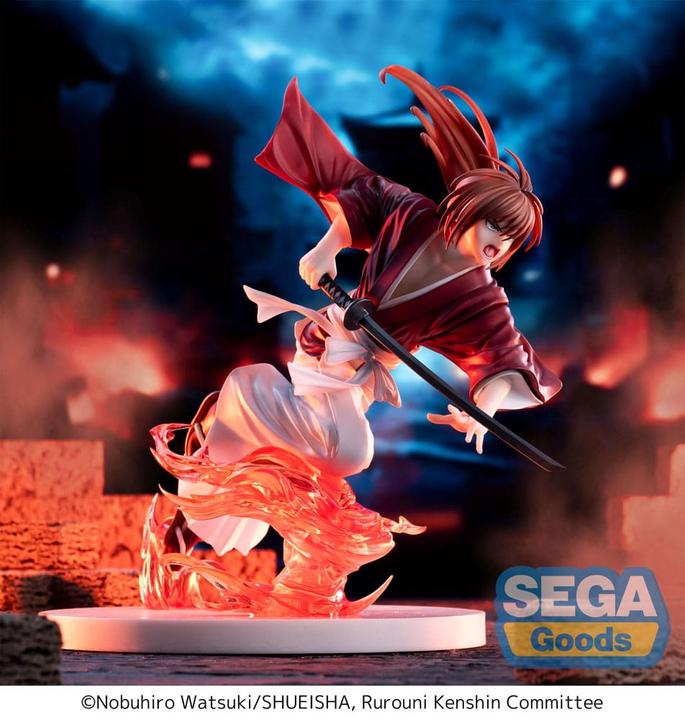 Produktbild Sega Rurouni Kenshin Luminasta PVC Statue "Rurouni Kenshin" "Kenshin Himura" 15 cm