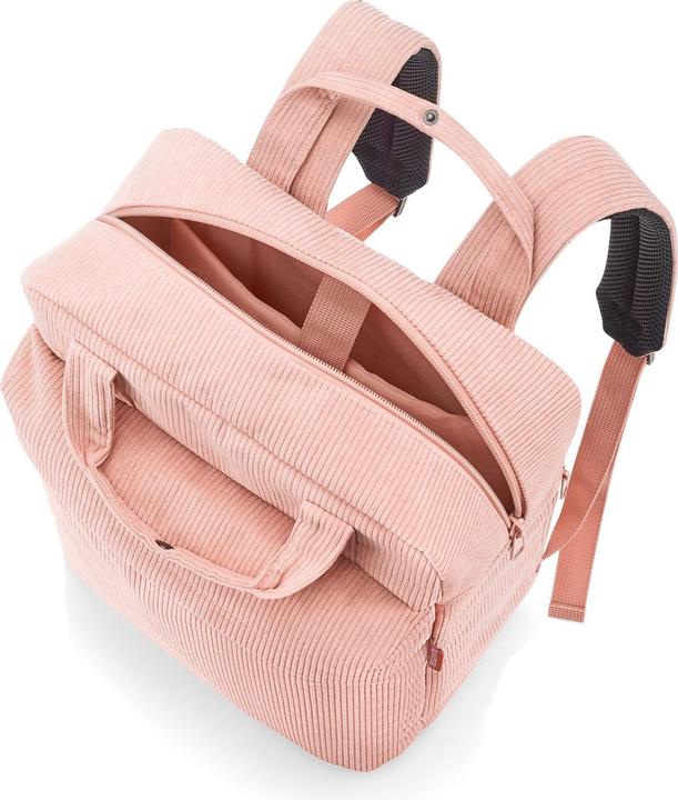 Actual product image reisenthel allday backpack M cord blush (15 l)