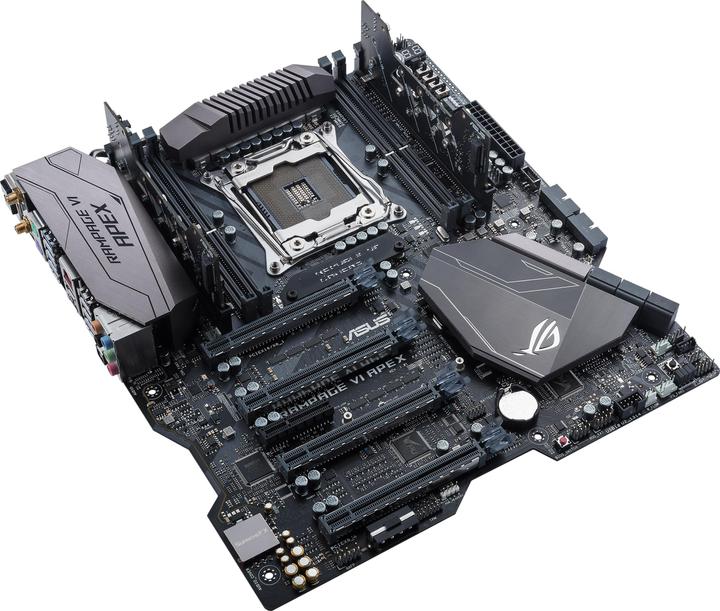 Actual product image ASUS Rampage Vi Apex (LGA 2066, Intel X299, E-ATX)