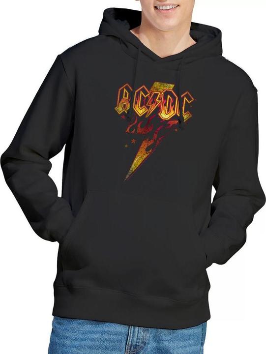 Immagine prodotto AC/DC Felpa con Cappuccio Bullone di Fuoco Uomo (S)